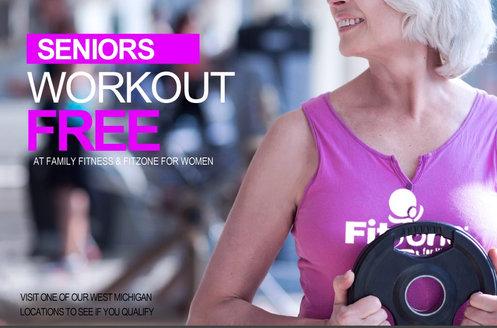 Seniors Workout free at family fitness